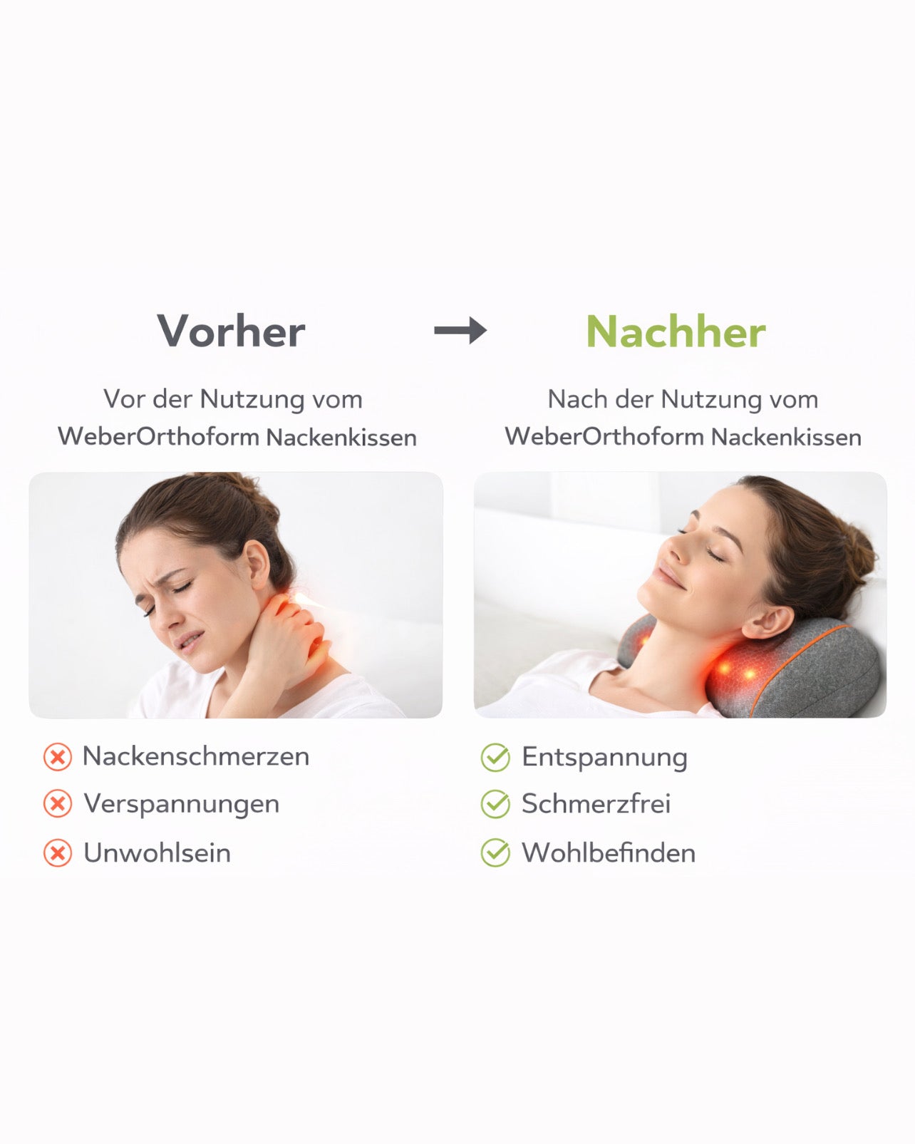Nacken-Massagekissen